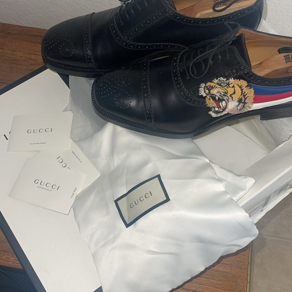 Men’s Gucci Cap Toe 10 1/2 11D main image 4